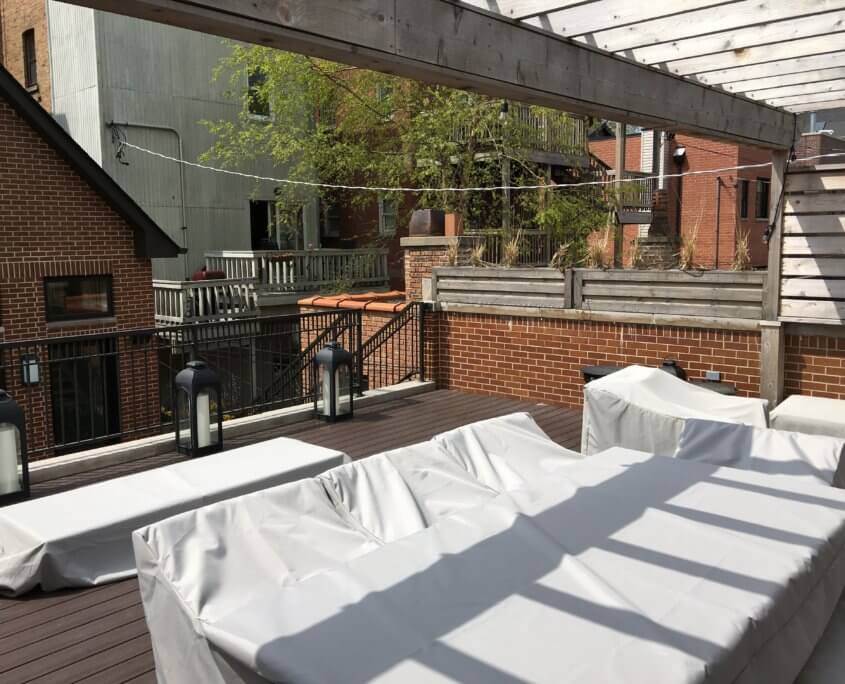 Garage Roof Deck Renovation chicago