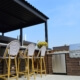 rooftop deck outdoor kitchen bar grill pergola chicago il