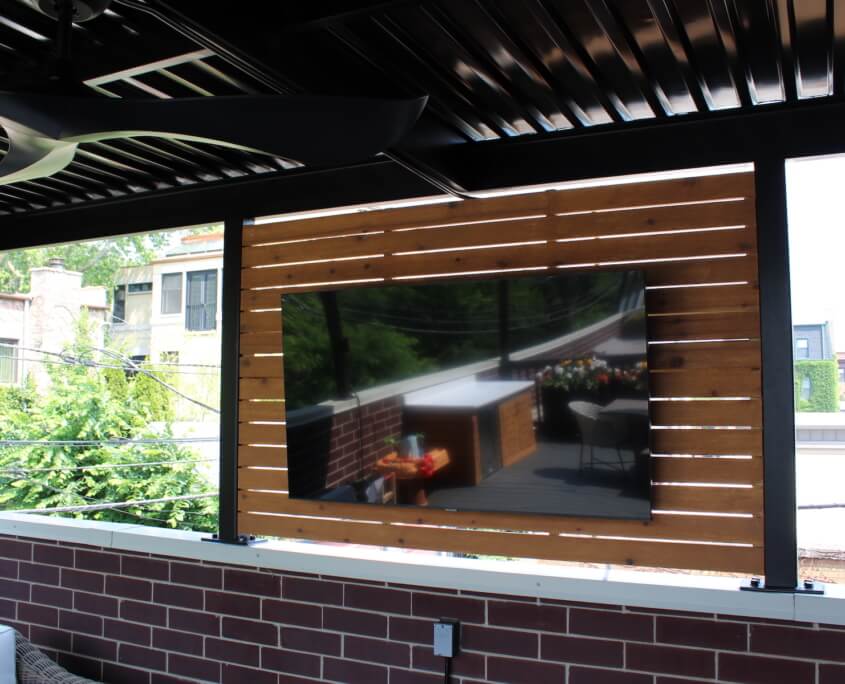 Garage Roof Deck Retreat - Lincoln Park - Urban Rooftops - Chicago Roof ...