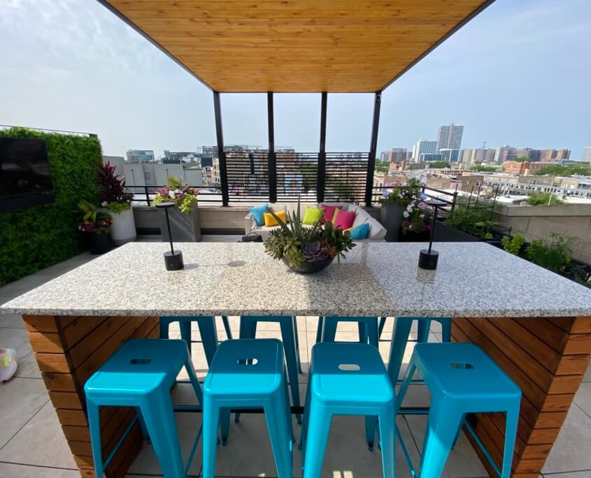 rooftop bar and lounge
