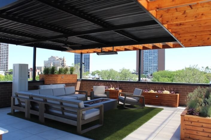 Chicago Roof Decks, Pergolas, And Patios - Urban Rooftops - Chicago ...