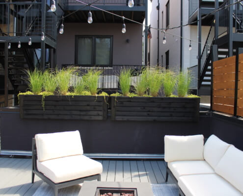 Custom Planters Lounge Furniture east village chicago