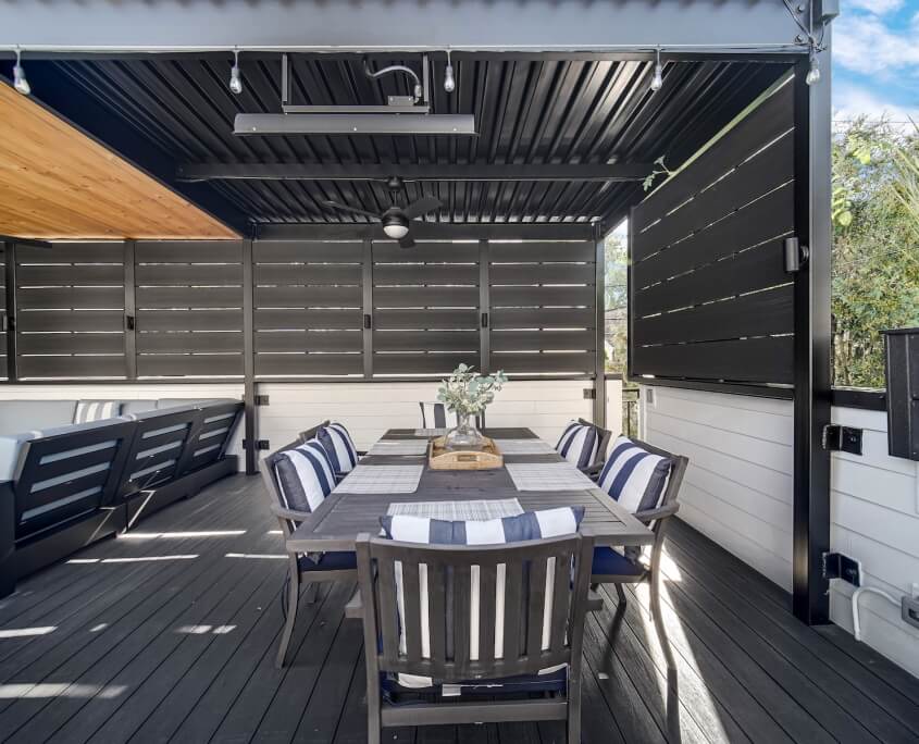 Louvered Pergola