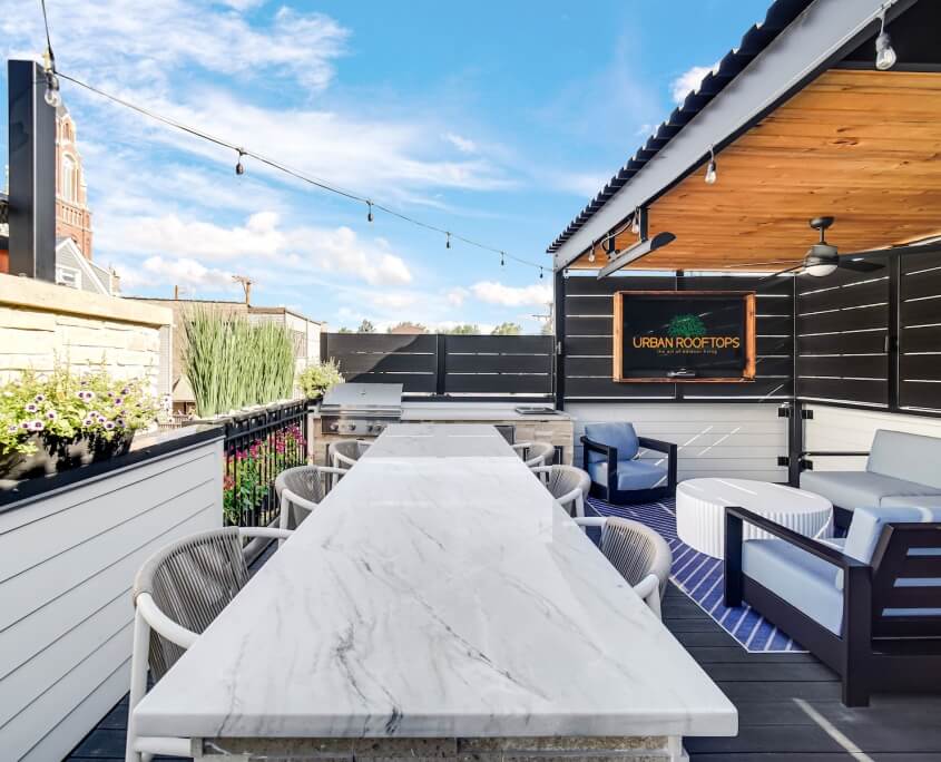 granite countertop roofdeck