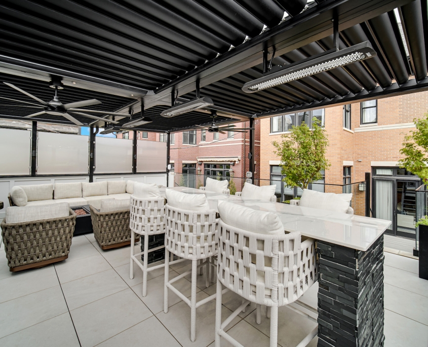 louvered pergola all weather furniture louvered pergola all weather furniture lincoln park chicago