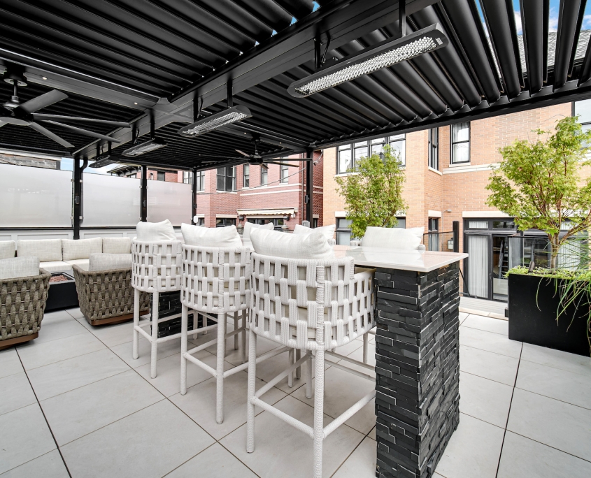 louvered pergola heaters ceiling fans louvered pergola heaters ceiling fans lincoln park chicago